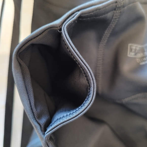 Adidas women 3 stripe tight gray black full length legging small - Picture 5 of 9